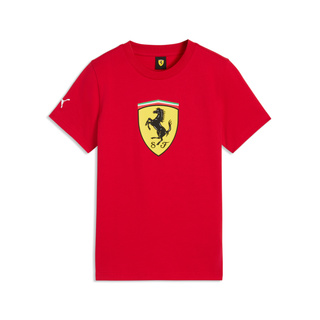 Koszulka T-shirt czerwona dziecięca Large Logo Scuderia Ferrari F1 2026