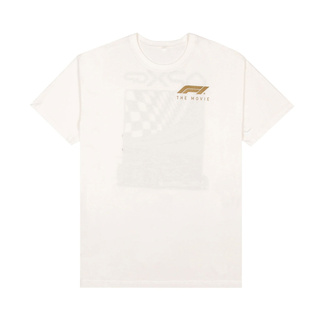 Koszulka t-shirt męska Race Ready kremowa Apex GP 2025