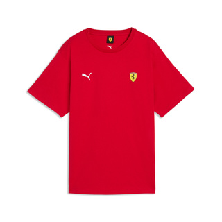 Koszulka T-shirt damska czerwona Small Logo Scuderia Ferrari F1 2026