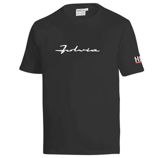 Koszulka Sparco Lancia HF Fulvia Logo czarna