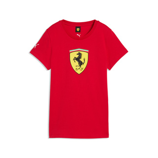 Koszulka T-shirt damska czerwona Large Logo Scuderia Ferrari F1 2026