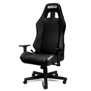 Fotel biurowy Sparco Coach czarno-czerwony