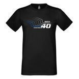 Koszulka t-shirt męska Sparco 40TH czarna