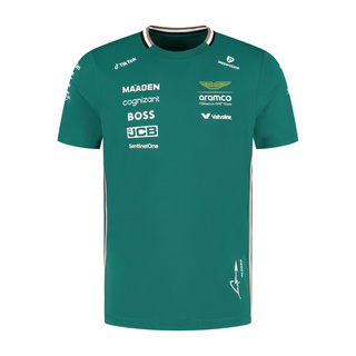Koszulka t-shirt męska Alonso Team Aston Martin F1 2025