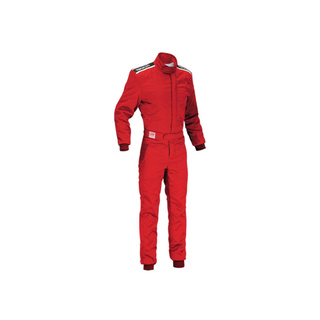Kombinezon rajdowy OMP SPORT czerwony (homologacja FIA)