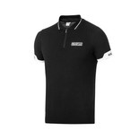 Koszulka polo męska ZIP MY24 Sparco czarna