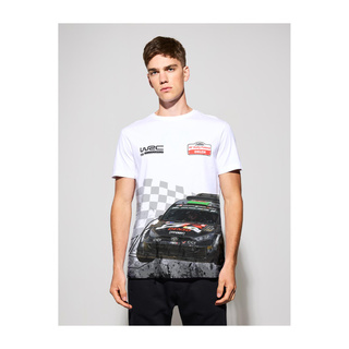 Koszulka t-shirt męska Car Rally Poland WRC