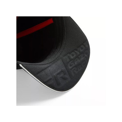 Czapka męska Flat Brim Logo czarna Toyota Gazoo Racing