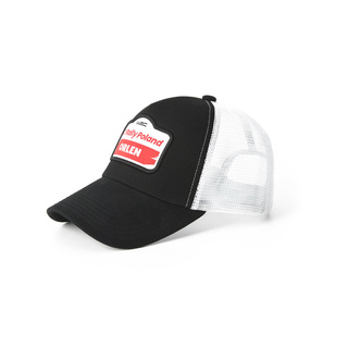 Czapka baseballowa męska Trucker czarna Rally Poland WRC
