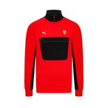 Bluza męska 1/4 Zip Red Ferrari F1 2024