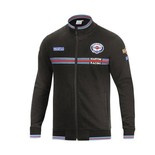 Bluza męska Full Zip Sparco Martini czarna