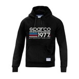 Bluza męska z kapturem 1977 Sparco czarna