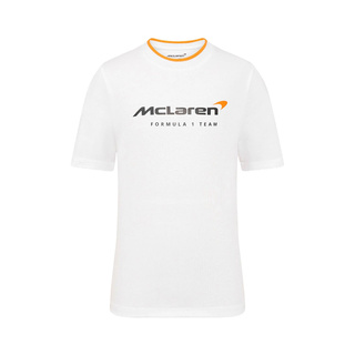 Koszulka t-shirt dziecięca Essential biała McLaren F1