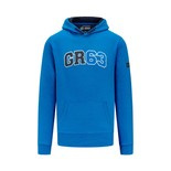 Bluza męska Hoodie George Russell Hoodie Blue Mercedes AMG F1 