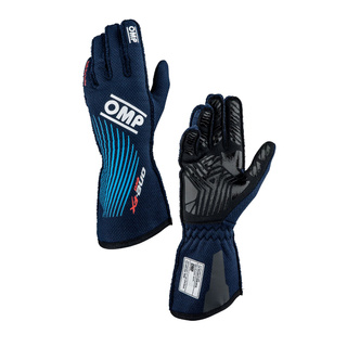 Rękawice OMP ONE EVO FX MY26 granatowe (FIA)