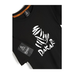 Koszulka t-shirt męska Dakar DKR DES LOGO czarna