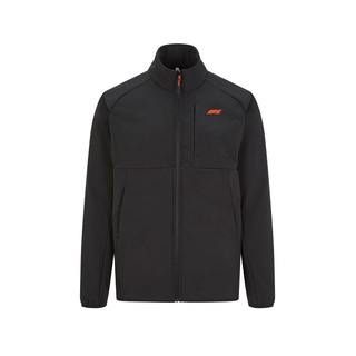Kurtka męska softshell Tech czarna Formula 1