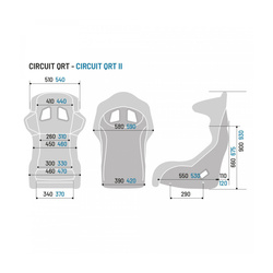 Fotel Sparco CIRCUIT II QRT MY19 (homologacja FIA)