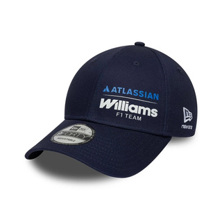 Czapka baseballowa męska Essential granatowa Williams Racing 2026