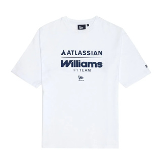 Koszulka t-shirt męska Logo biała Williams Racing 2026