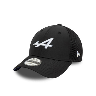 Czapka baseballowa męska Team czarna Alpine F1 2024