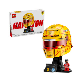 Model kasku LEGO Lewis Hamilton Scuderia Ferrari HP