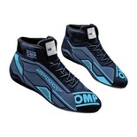 Buty rajdowe OMP SPORT MY22 czarno-niebieskie (FIA)