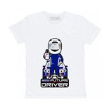 Koszulka T-shirt dziecięca Future Driver Sparco biała