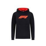 Bluza dziecięca z kapturem Logo czarna Formula 1