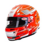 Kask zamknięty Bell RS7 PRO Stamina Red (homologacja FIA)