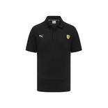 Koszulka polo męska Logo Black Ferrari F1 2024