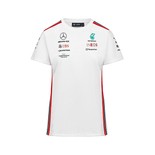 Koszulka t-shirt damska Team biała Mercedes AMG F1 