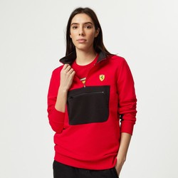 Bluza męska 1/4 Zip Red Ferrari F1 2024