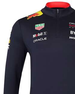 Bluza męska 1/4 Zip Team Red Bull Racing 2024