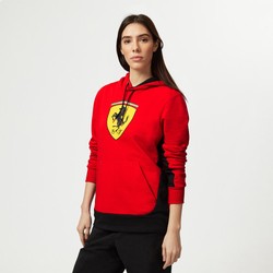 Bluza męska Hoodie Shield Red Ferrari F1 2024