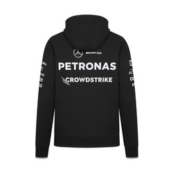 Bluza męska Hoody Team Black Mercedes AMG F1 2024