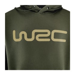 Bluza męska z kapturem Classic zielona WRC 2024