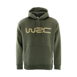 Bluza męska z kapturem Classic zielona WRC 2024