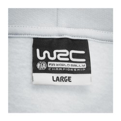 Bluza męska z kapturem Zipper Classic szara WRC 2024