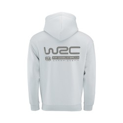 Bluza męska z kapturem Zipper Classic szara WRC 2024