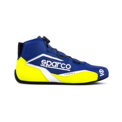 Buty kartingowe Sparco K-FORMULA MY22 niebiesko-żółte