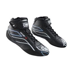 Buty rajdowe OMP ONE-S MY20 czarne (homologacja FIA)