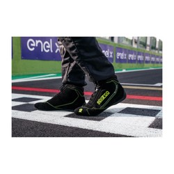 Buty wyścigowe Sparco SLALOM MY22 czarno-żółte (FIA)