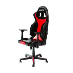 Chaise de bureau Sparco GRIP SKY noir et rouge