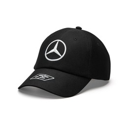 Czapka baseballowa dziecięca czarna Russell Team Mercedes AMG F1