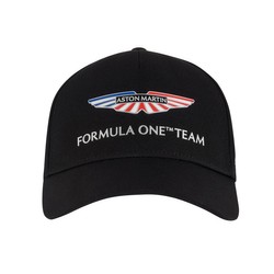 Czapka baseballowa męska czarna USA Aston Martin F1