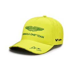 Czapka baseballowa męska lime Alonso Aston Martin F1 2024