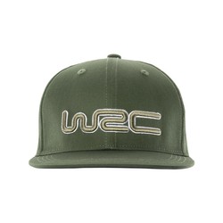 Czapka męska Flat Classic zielona WRC 2024