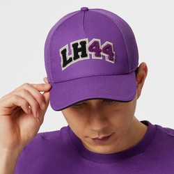 Czapka męska baseballowa Lewis Hamilton Trucker purple Mercedes AMG F1