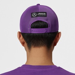 Czapka męska baseballowa Lewis Hamilton Trucker purple Mercedes AMG F1